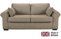 HOME Erinne 2 Seater Fabric Sofa Bed - Grey